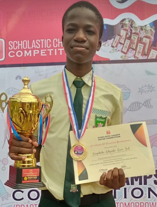 Gold Medal in the Vandal International Junior Science Olympiad (VIJSO)  Silver Medal in the International Junior Mathematics Olympiad (IJMO) & Others