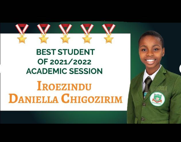 Best student 2021/2022 academic session